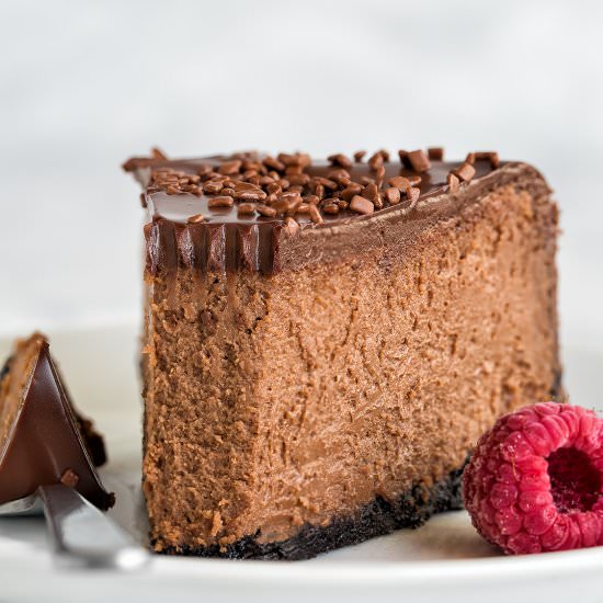 Supreme Chocolate Cheesecake