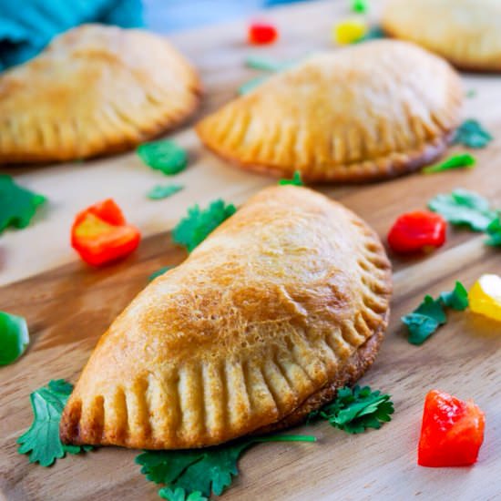 Cheesy Beef Empanadas