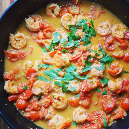 20 Minute Shrimp in Tomato Sauce