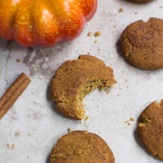 Paleo Pumpkin Snickerdoodles