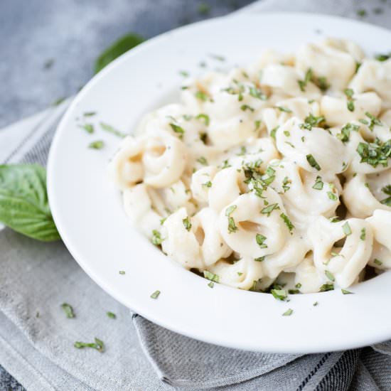 Roasted Garlic & Basil Alfredo