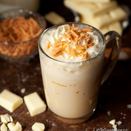 Caramelised White Hot Chocolate