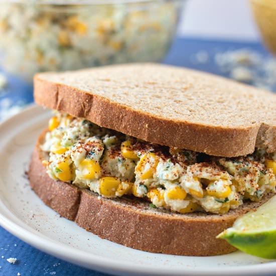 Mexican Street Corn Chicken Salad