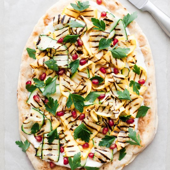 Courgette Flatbread