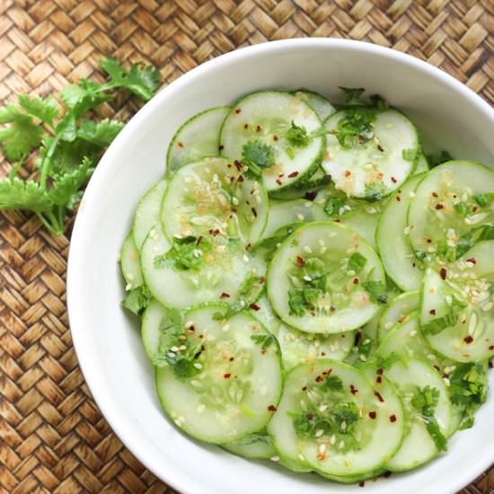 Asian Cucumber Salad