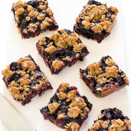 Blueberry Crumb Bars