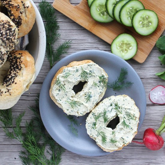 Herb and Garlic Cashew Spread