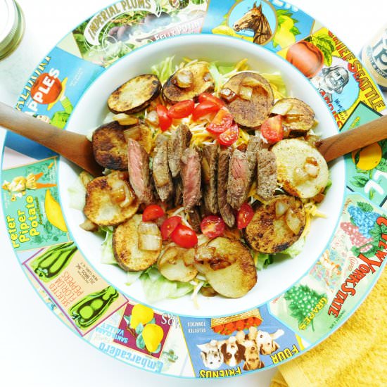 Cajun Steak & Potato Salad