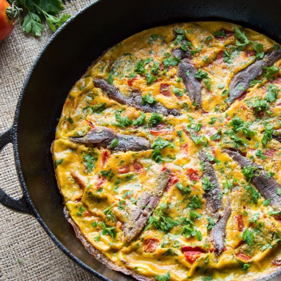 Anchovy Frittata