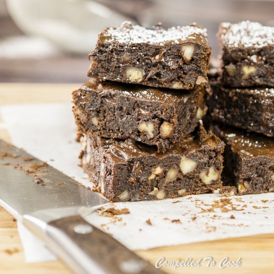 Gluten Free Black Bean Brownies