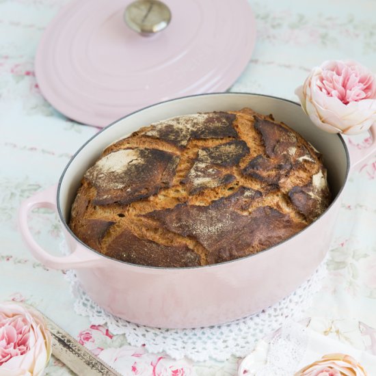 Sourdough Bread with Salted Butter