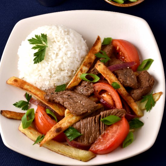 Lomo Saltado (Beef Stir Fry)