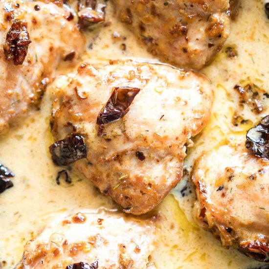 Creamy Sundried Tomato Chicken