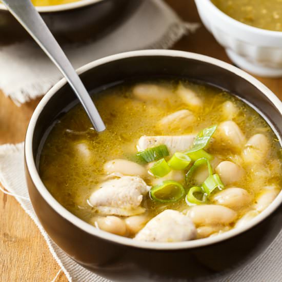 Salsa Verde Chicken Soup