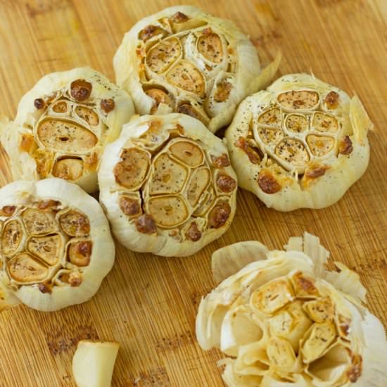 Oven Roasted Garlic for Life!