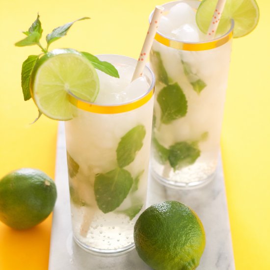 Ginger Beer Mojito Mocktail