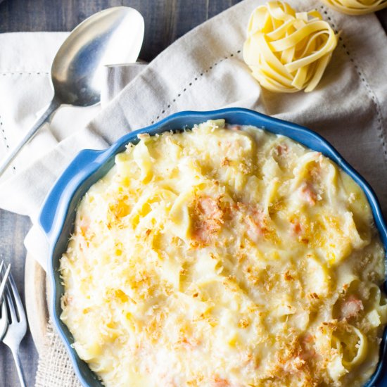 Tagliatelle with Smoked Salmon