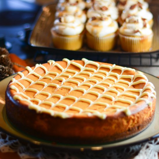 Decadent Pumpkin Cheesecake