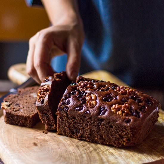 Chocolate Walnut Cake