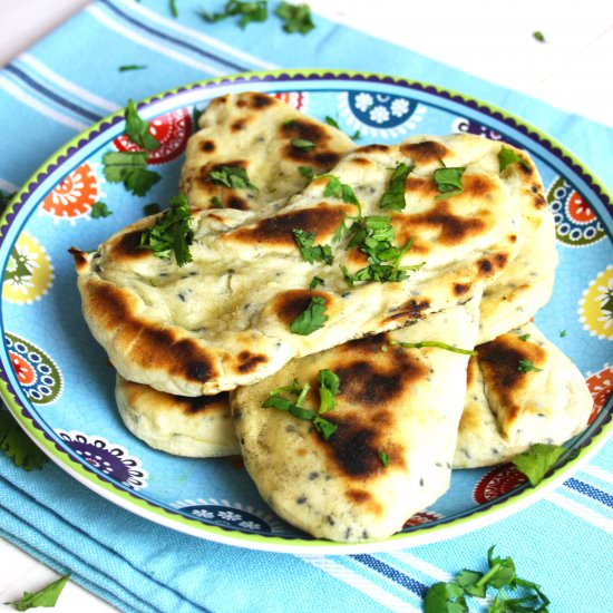 Easy Fluffy Naan Bread