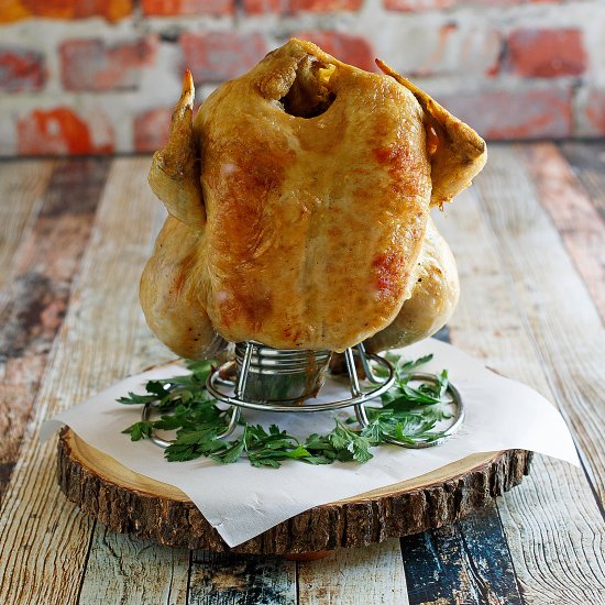 Juicy Beer Can Chicken