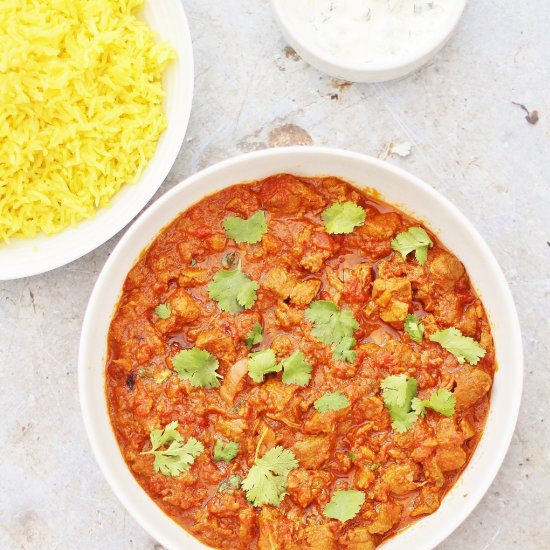 Slow Cooked Lamb Bhuna