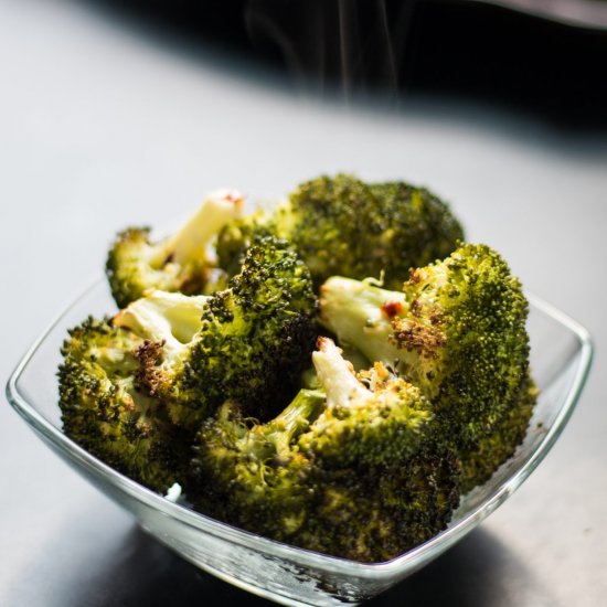 Roasted Broccoli with Garlic