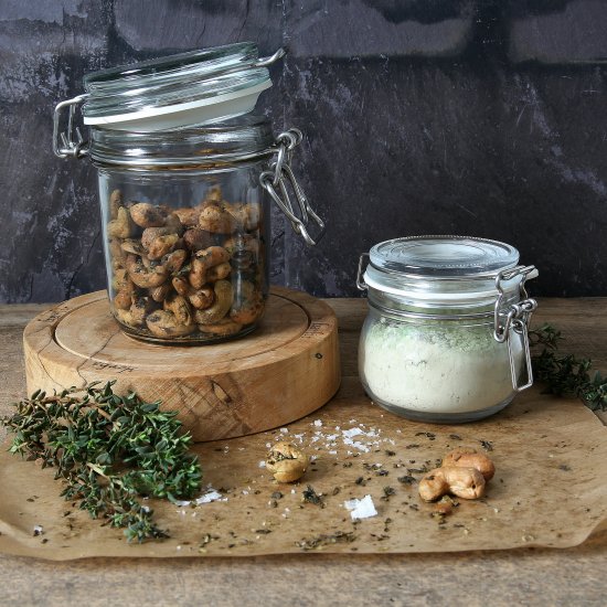 Herb Roasted Cashew Nuts