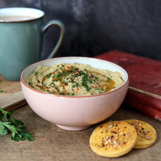 Sun-Dried Tomato & Basil Hummus