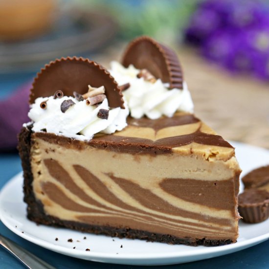 Chocolate Peanut Butter Cheesecake