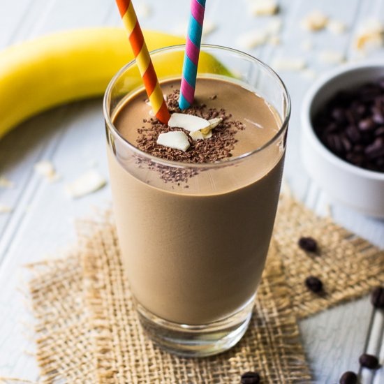 Chocolate Coconut Espresso Smoothie