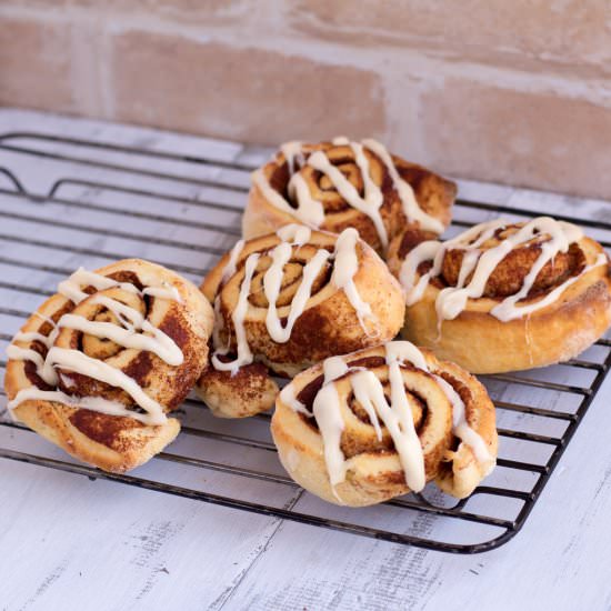 Cinnamon Roll Scones