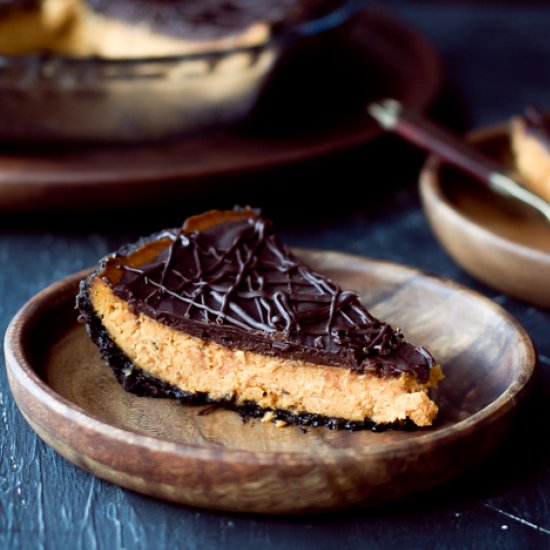 Dark Chocolate Pumpkin Pie