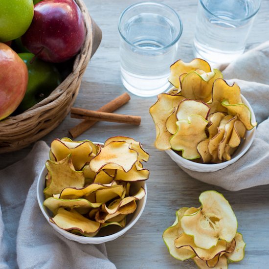 Dehydrated Green Apple Chips