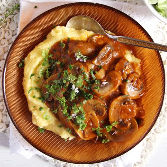 Easy and Delicious Mushrooms Stew