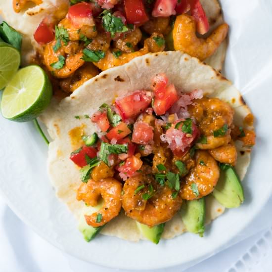 Real Mexican Shrimp Tacos