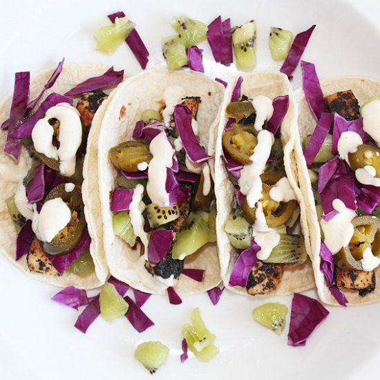 Vegan Tofu Fish Tacos