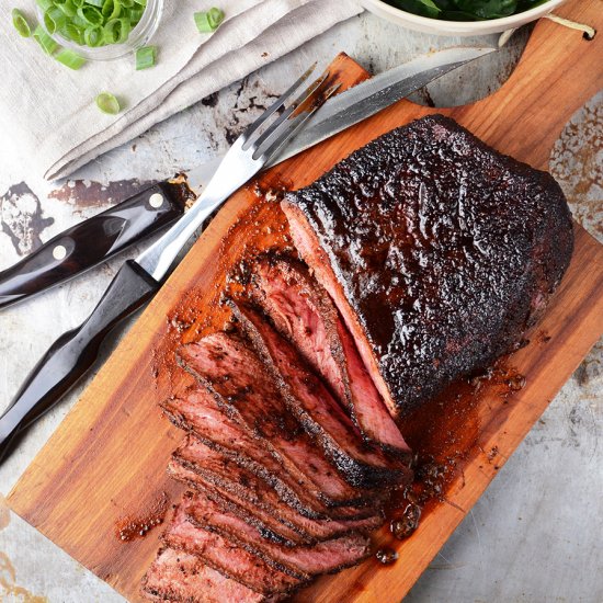 Coffee Rubbed London Broil