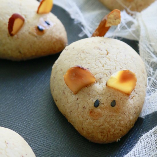 Pecan Mice Cookies