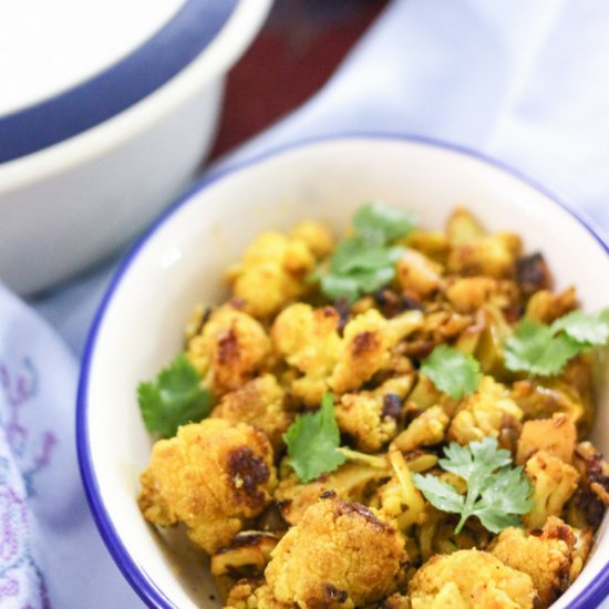 Roasted Cauliflower Vegetable Fry