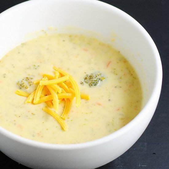 Broccoli cheddar soup