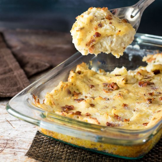 Bacon Ranch Mashed Potatoes