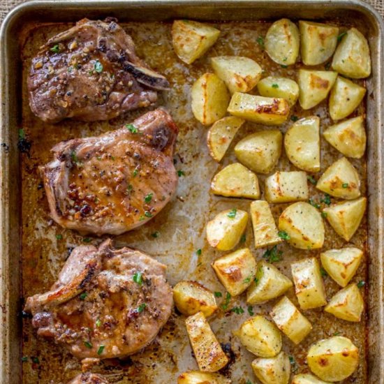 Brown Sugar Garlic Pork Chops