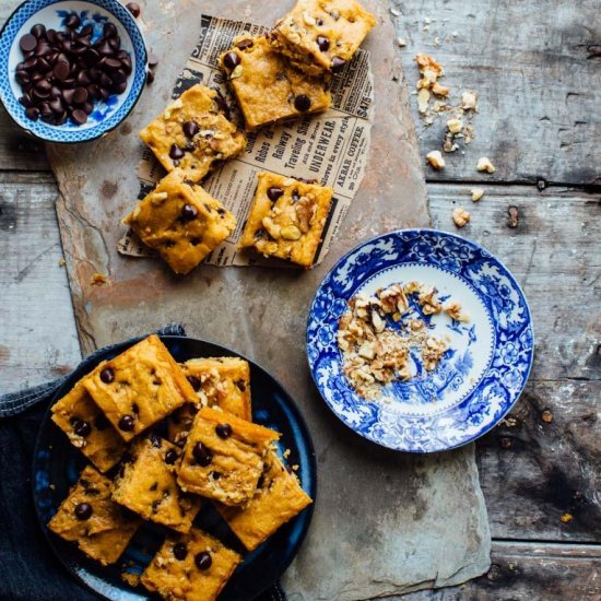 Sweet Potato Blondies