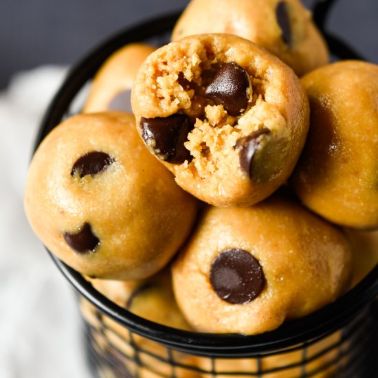 Cookie Dough Protein Balls