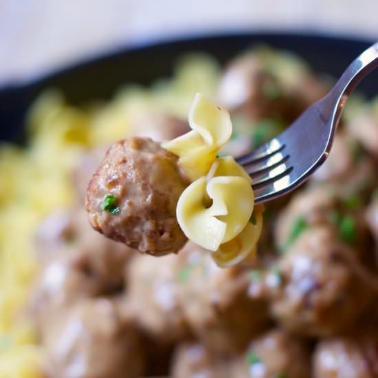 The Easiest Swedish Meatballs