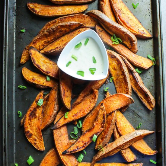 Cajun Sweet Potato Wedges