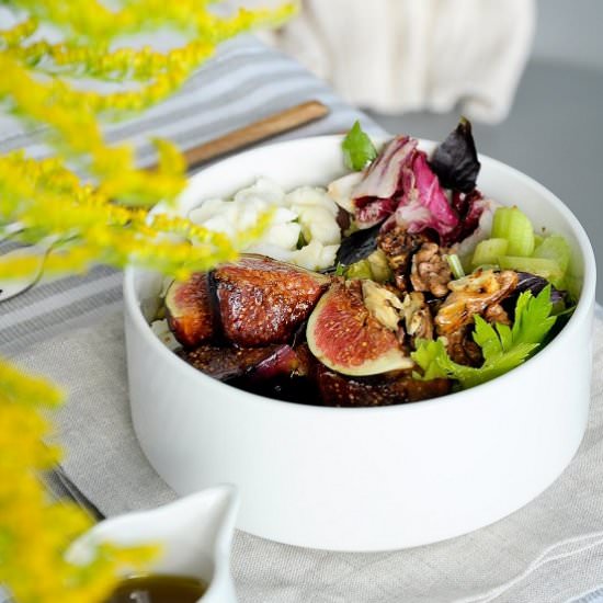 Balsamico Figs in Salad