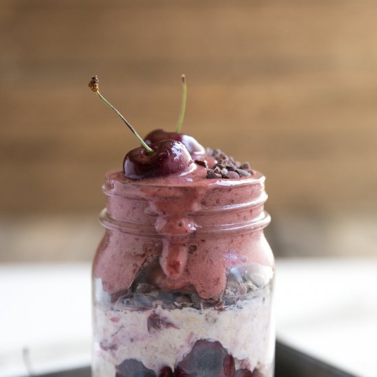 Cherry Overnight Oats