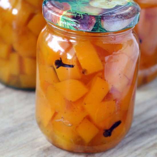 Pickled Pumpkin